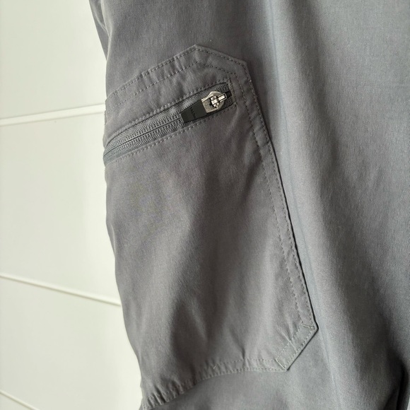 Eddie Bauer Men's Grey Hiking Outdoor Rainer Pants Size 36x32 - Picture 5 of 13